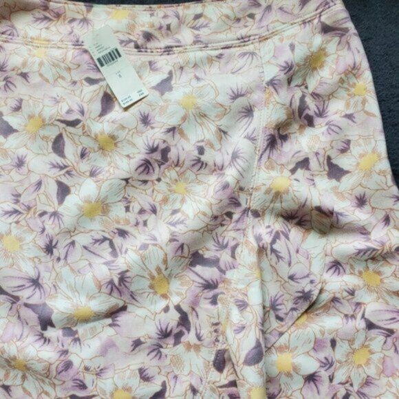 Anthropologie Floral Skye Ruffled Pencil Skirt Size 8 - Picture 5 of 12